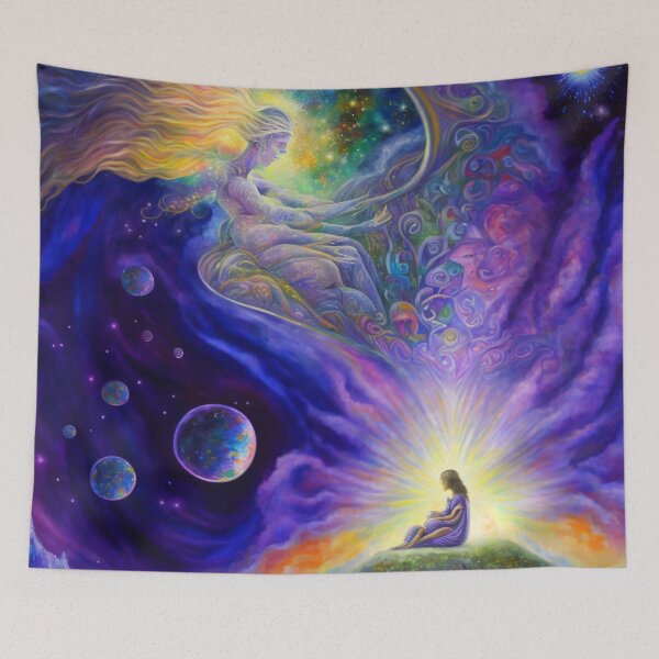 Item preview, Meditator Radiating Peaceful Vibrations designed and sold by fairytailsaiart.