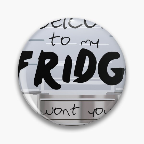 Item preview, Welcome To My Fridge Sticker designed and sold by Marianna's Meraki.