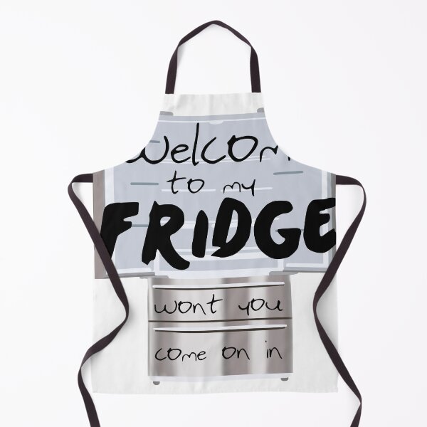 Item preview, Welcome To My Fridge Sticker designed and sold by Marianna's Meraki.