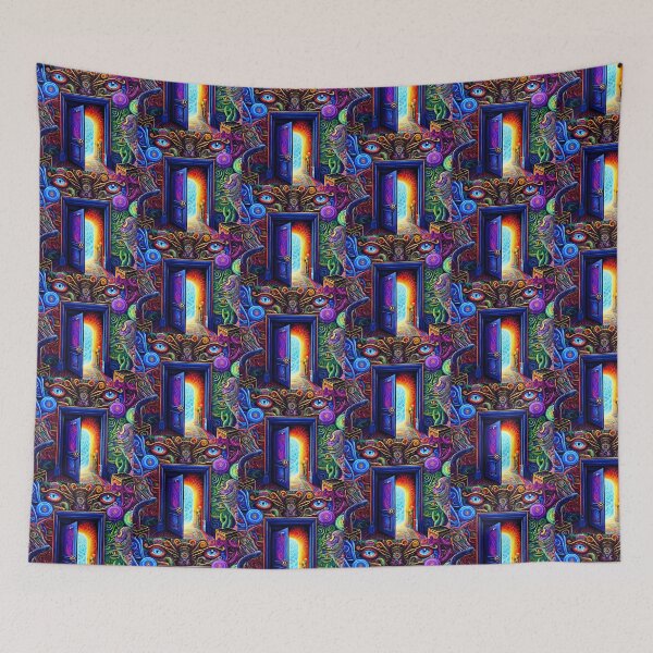 Item preview, Psychedelic Entry designed and sold by CRAFTCREATIVES.