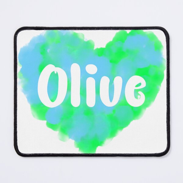 Item preview, Olive Sticker Heart designed and sold by Marianna's Meraki.