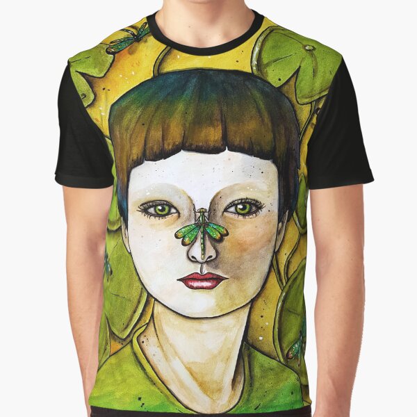 The Dragonfly Whisperer Graphic T-Shirt