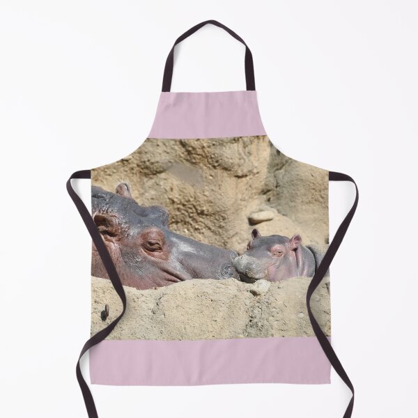 Item preview, Hippos Bibi and Baby Fritz at the Cincinnati Zoo designed and sold by Zoo and Nature Photography by Karie.