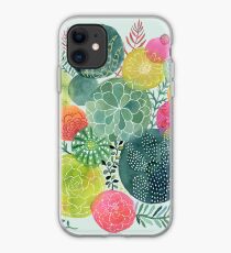 Succulent Circles iPhone Case