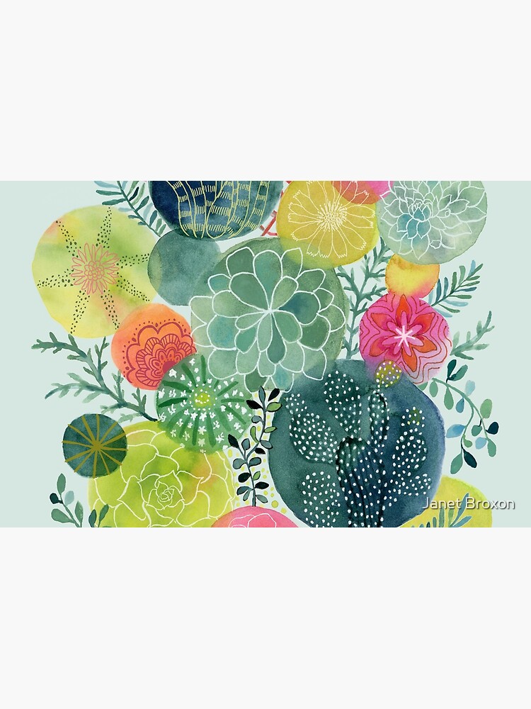 Succulent Circles by jbroxon