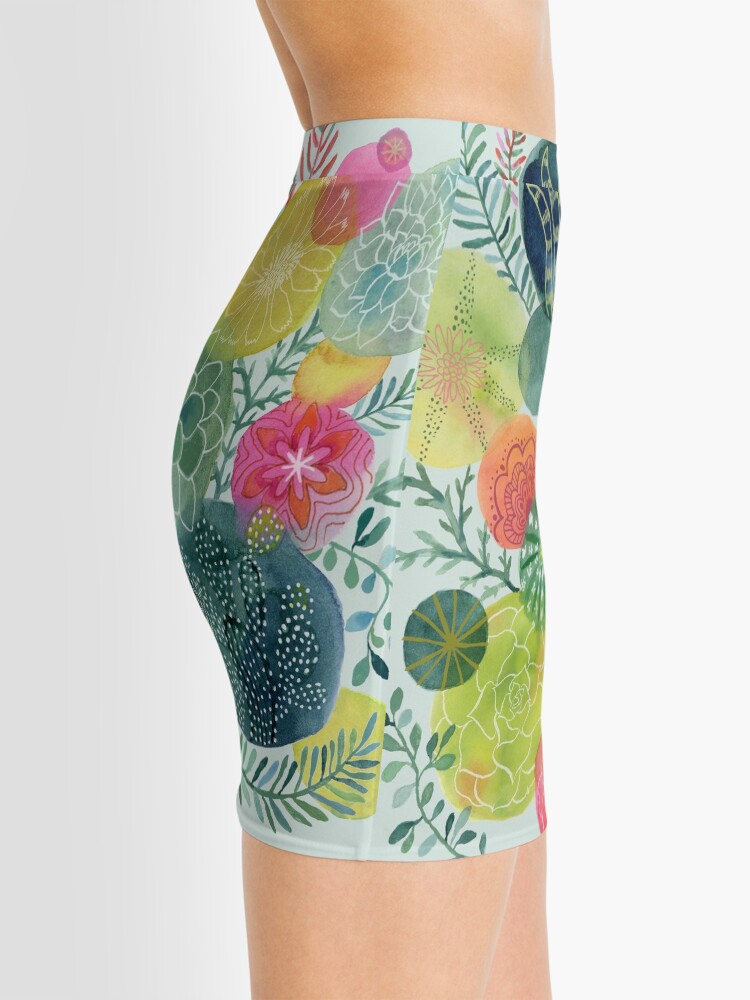 Alternate view of Succulent Circles Mini Skirt