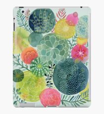 Succulent Circles iPad Case/Skin
