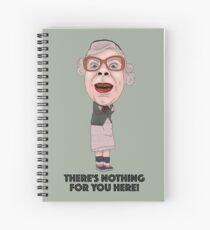 The League of Gentlemen Inspired Illustration Tubbs Spiral Notebook