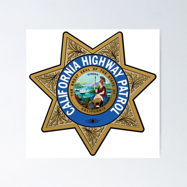 Item preview, California Highway Patrol Badge Logo Crest  designed and sold by Osprey Tees.