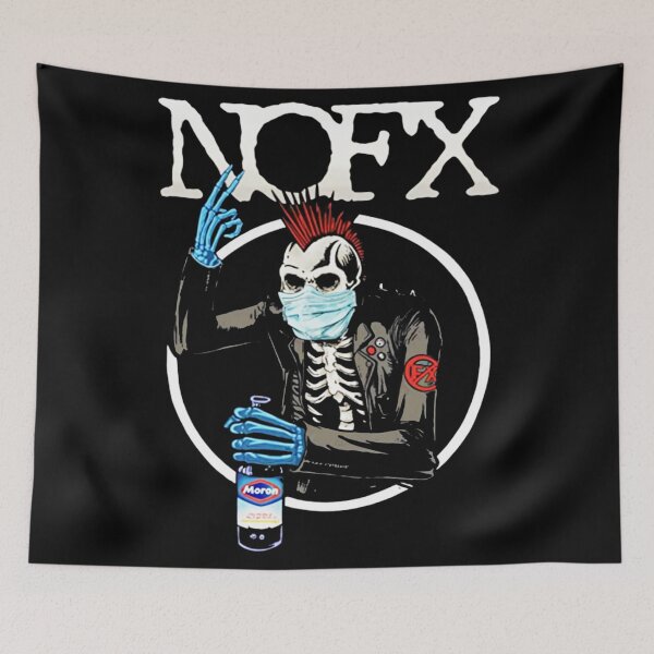 Item preview, Anti Covid Morona _ Nofx 1 Trending Racerback Tank Top designed and sold by rukoroupikq.