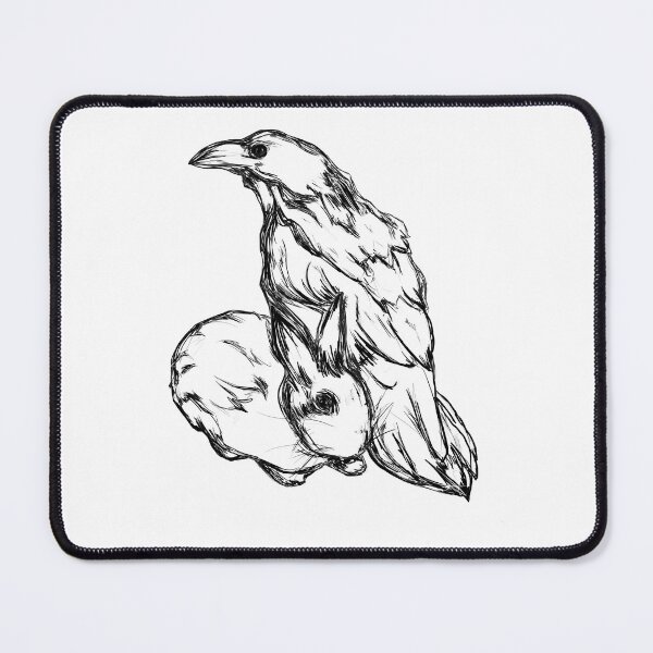 Item preview, raven and the rabbit designed and sold by morieverafter.