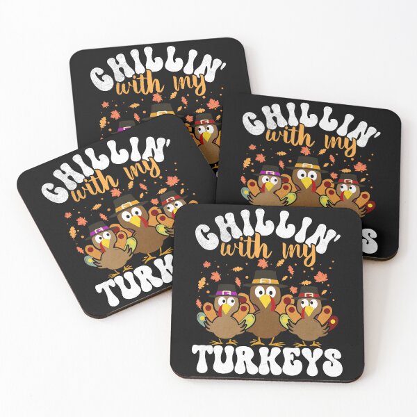 Item preview, Chilling With My Turkeys Matching Family Thanksgiving Turkey designed and sold by Zulfiqqar.