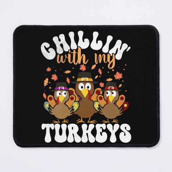 Item preview, Chilling With My Turkeys Matching Family Thanksgiving Turkey designed and sold by Zulfiqqar.