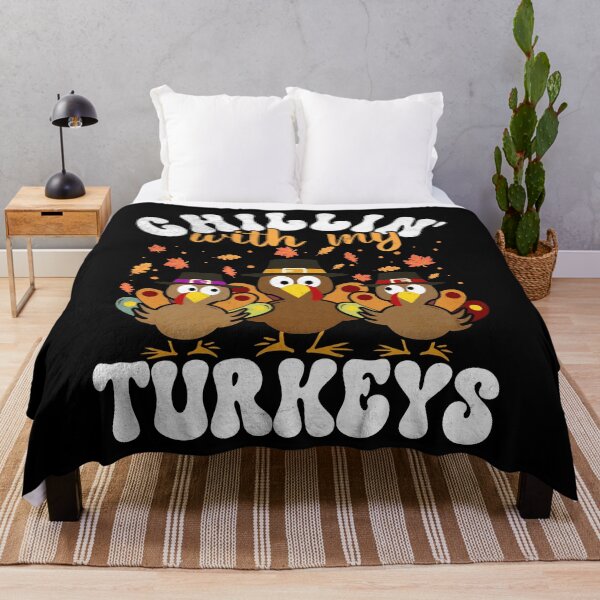 Item preview, Chilling With My Turkeys Matching Family Thanksgiving Turkey designed and sold by Zulfiqqar.