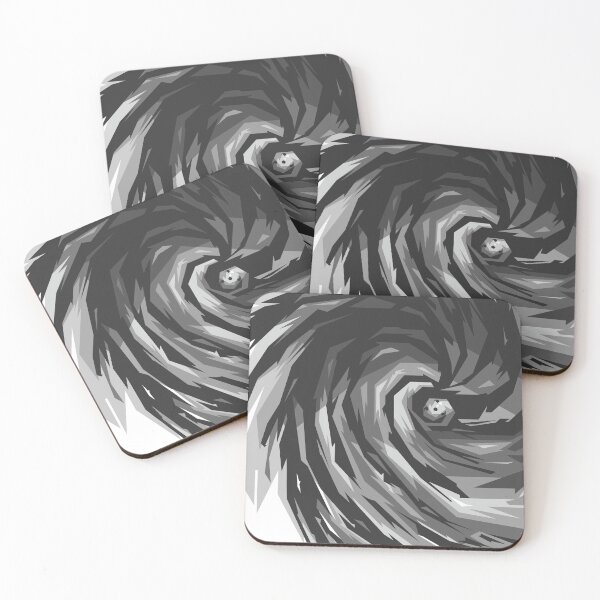 Item preview, Grayscale Whirlpool Cartoon designed and sold by Rizky Dwi Aprianda.