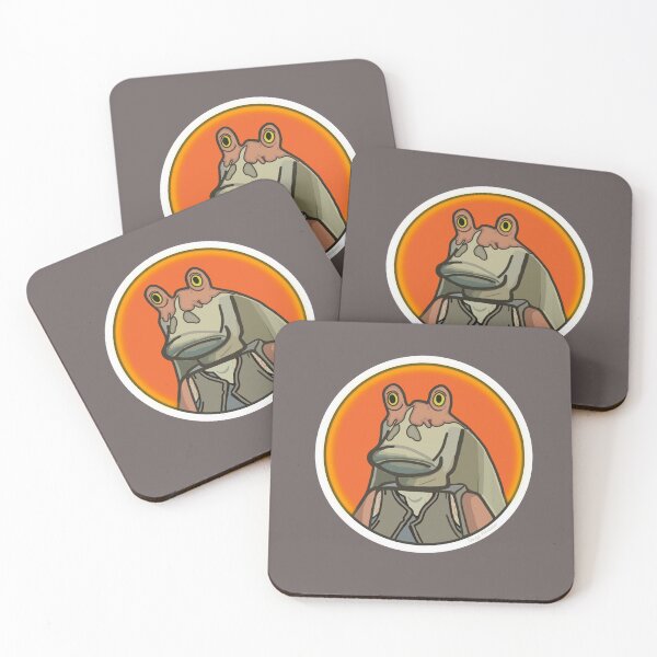 Item preview, Jar jar binks portrait  designed and sold by Gage Mitchener.
