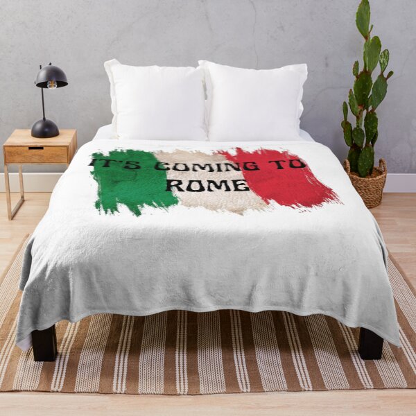 Item preview, It's Coming to Rome Italian Flag Soccer Football Cheer designed and sold by Elatty.