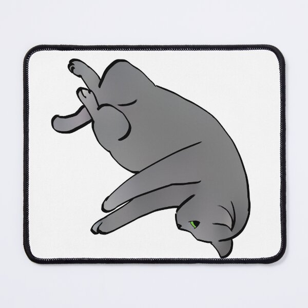 Item preview, Cat Pretzel Gray designed and sold by kotastrophe.