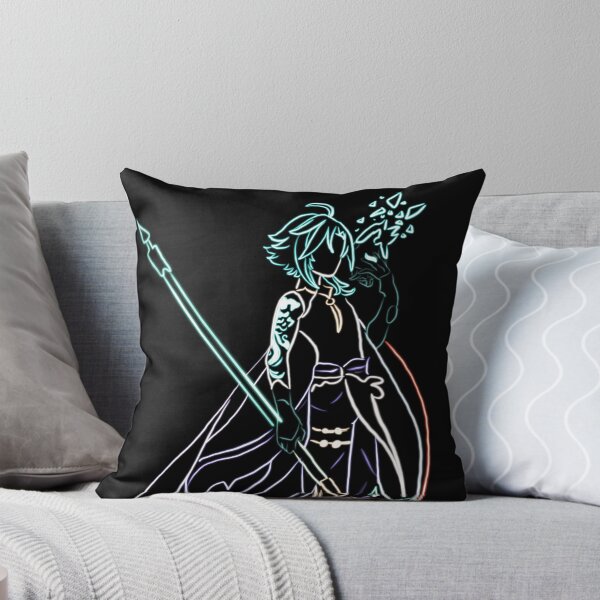 Item preview, Neon Xiao Genshin Impact  designed and sold by Poddibly.