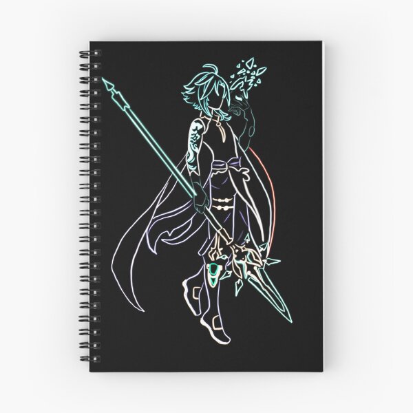 Item preview, Impacto de neón Xiao Genshin designed and sold by Poddibly.