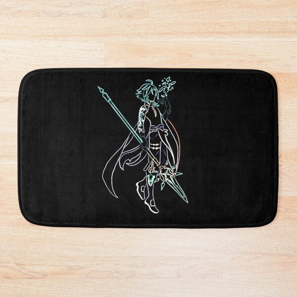 Item preview, Neon Xiao Genshin Impact  designed and sold by Poddibly.