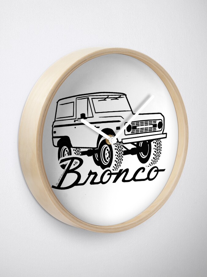 The OBS Apparel 1966-1977 Ford Bronco Side Black with Logo T-Shirt