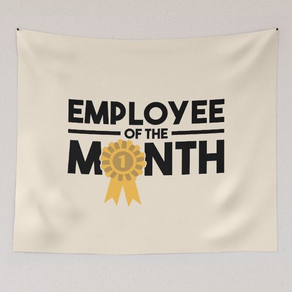 Item preview, Employee of the Month Award Work Motivation  designed and sold by Team150Designz.