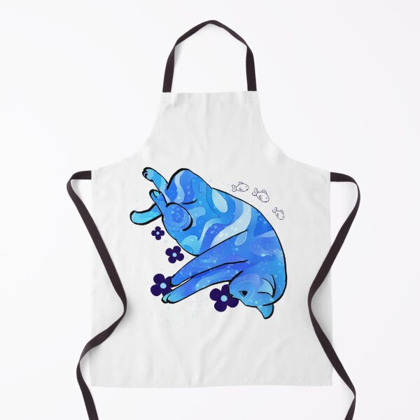 Item preview, Cat Pretzel Blue Groovy Water designed and sold by kotastrophe.