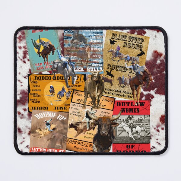 Item preview, RODEO. BULLS. BRONCS designed and sold by Barbara Jean Photo Art And Design.