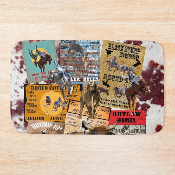 Item preview, RODEO. BULLS. BRONCS designed and sold by Barbara Jean Photo Art And Design.