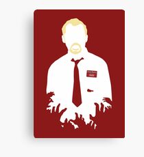You've Got Red On You Canvas Print
