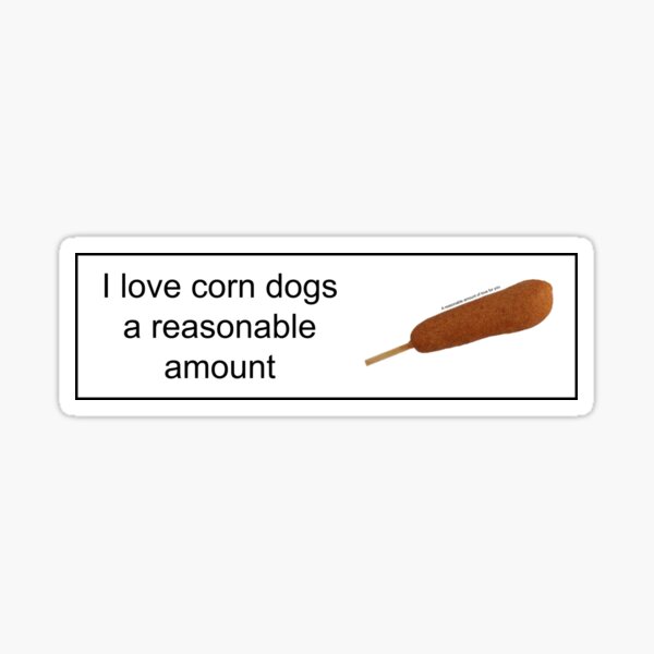 Item preview, corndog love designed and sold by mikey culpepper.