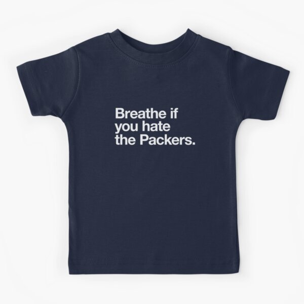 : BREATHE IF YOU HATE GREEN BAY Funny T Shirt: Clothing