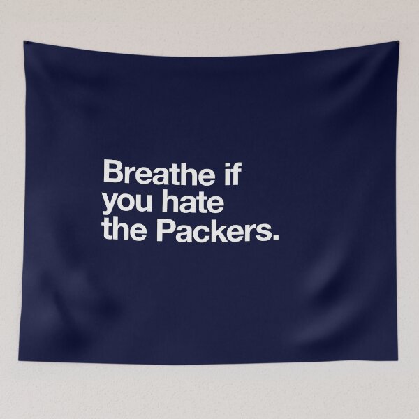 Item preview, Breathe if you hate the Packers designed and sold by Primotees.