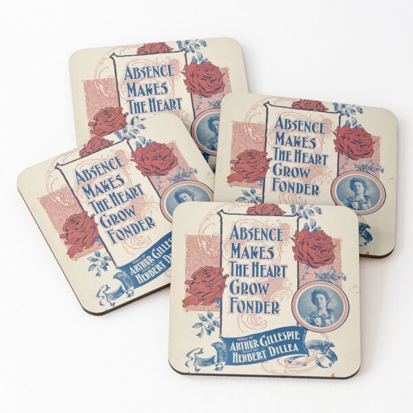 Item preview, Absence makes the Heart grow fonder. designed and sold by History Farm.