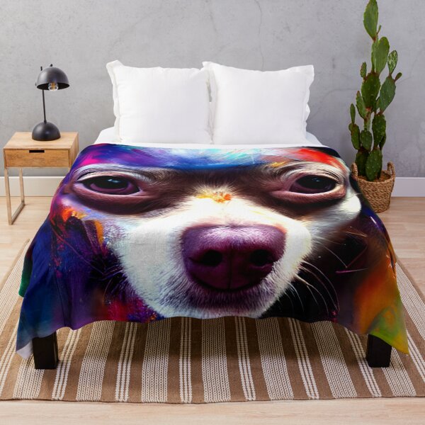 Item preview, Chihuahua colorful art painting dog #22 designed and sold by supeart.