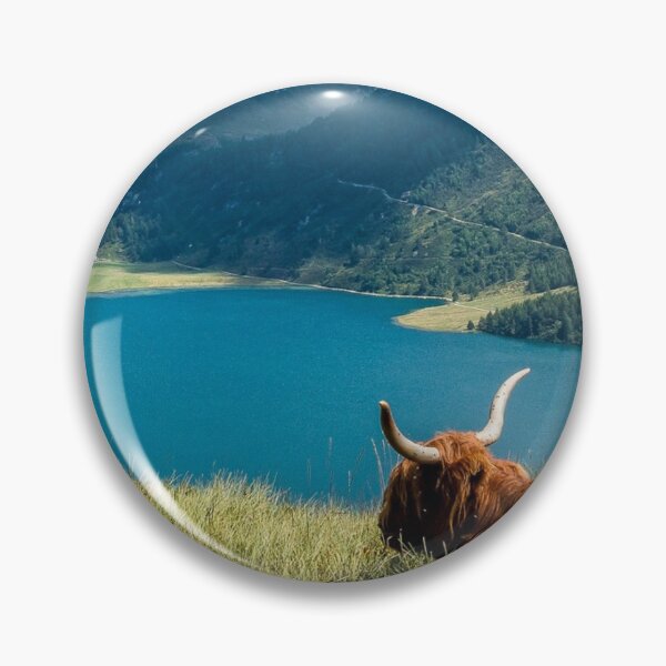Item preview, beautifull Mountain and lake cow designed and sold by TheVIP.