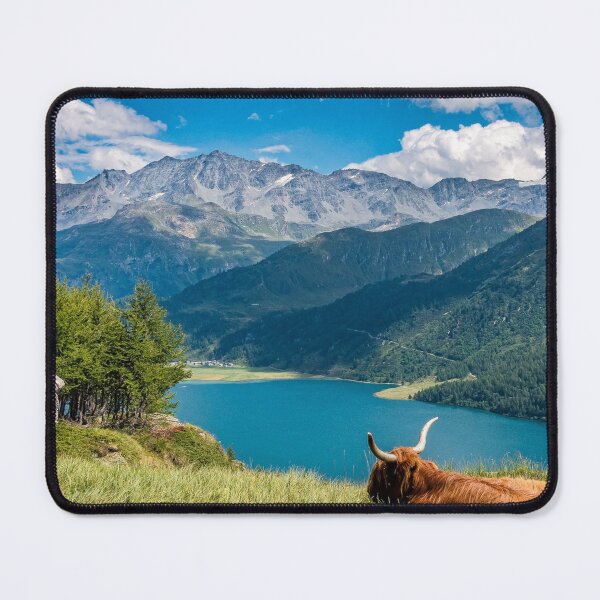 Item preview, beautifull Mountain and lake cow designed and sold by TheVIP.