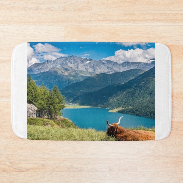 Item preview, beautifull Mountain and lake cow designed and sold by TheVIP.