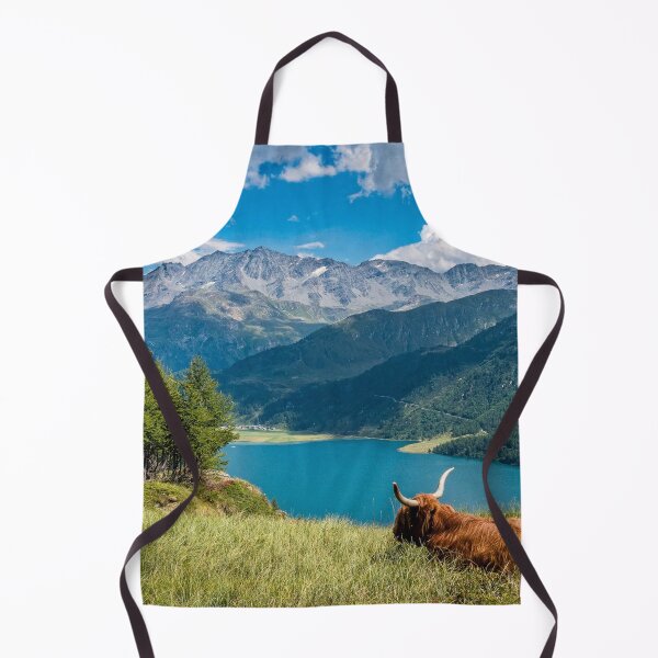 Item preview, beautifull Mountain and lake cow designed and sold by TheVIP.