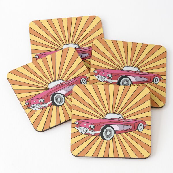 Item preview, Sunburst sports car designed and sold by RTMTSHIRTS.