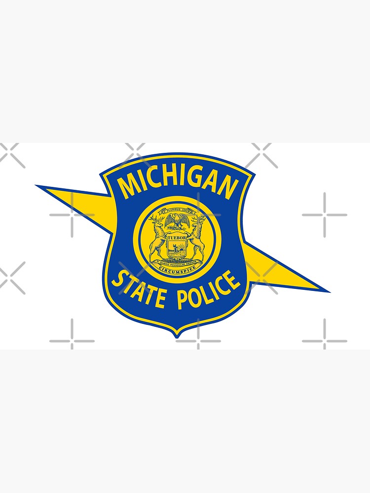  michigan state police logo crest cap for sale by osprey34 redbubble