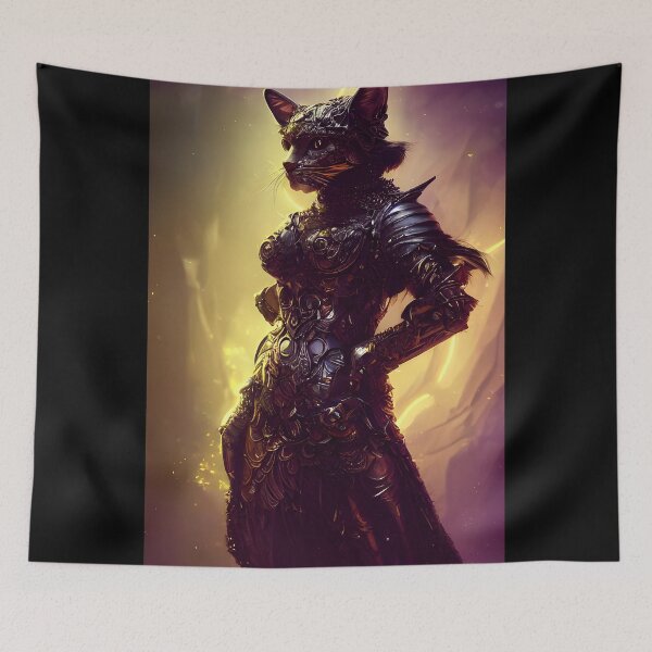 Item preview, cat knight #3 designed and sold by supeart.