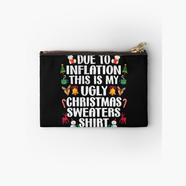 Item preview, Funny Due to Inflation Ugly Christmas Sweaters Mens Womens designed and sold by hieuvustore.