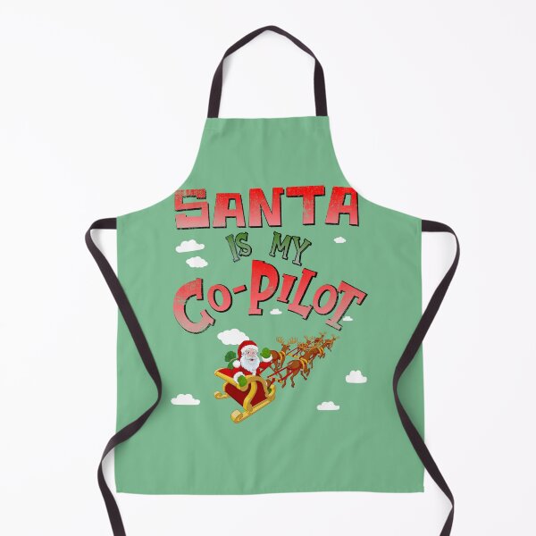 Artikelvorschau, Der Weihnachtsmann ist mein Co-Pilot entworfen und verkauft von Blended Designs ⭐⭐⭐⭐⭐.
