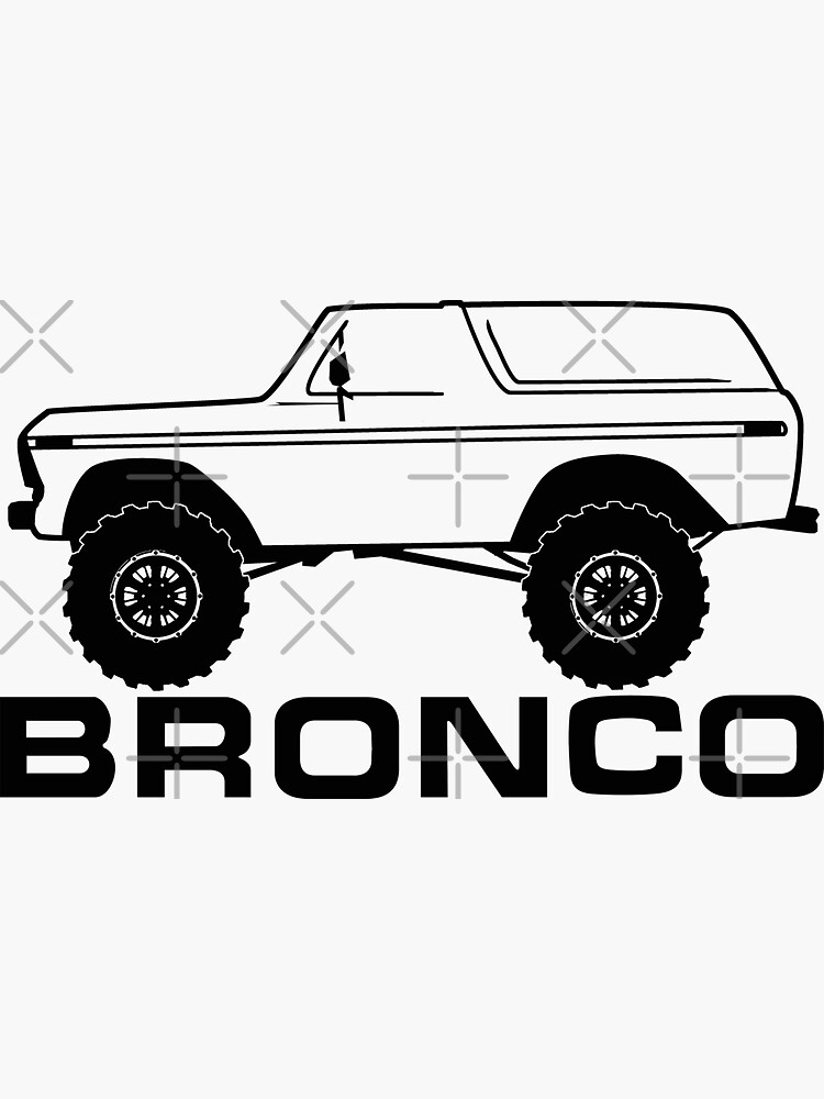 Ford bronco чертеж