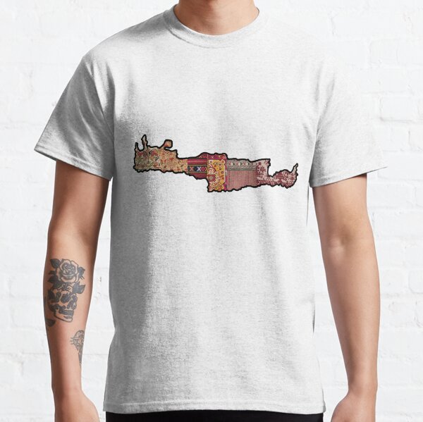 Cretan embroidery design Classic T-Shirt