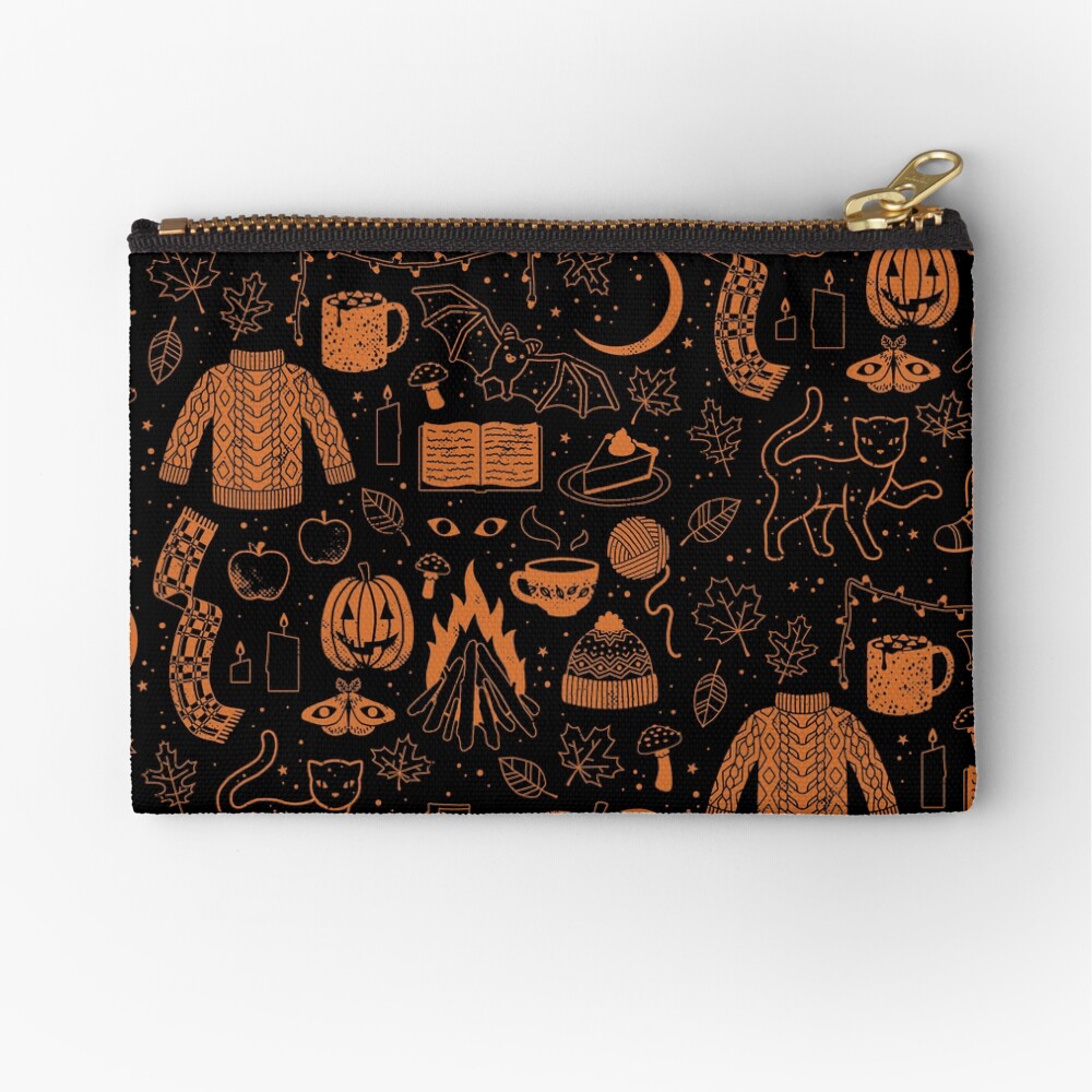 Autumn Nights: Halloween Zipper Pouch