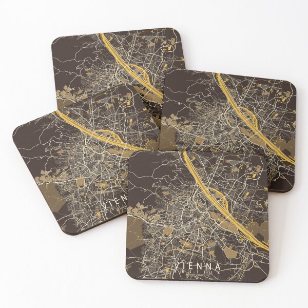 Item preview, Vienna City Map of Austria - Pastel designed and sold by deMAP.