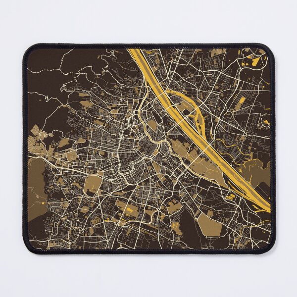 Item preview, Vienna City Map of Austria - Pastel designed and sold by deMAP.